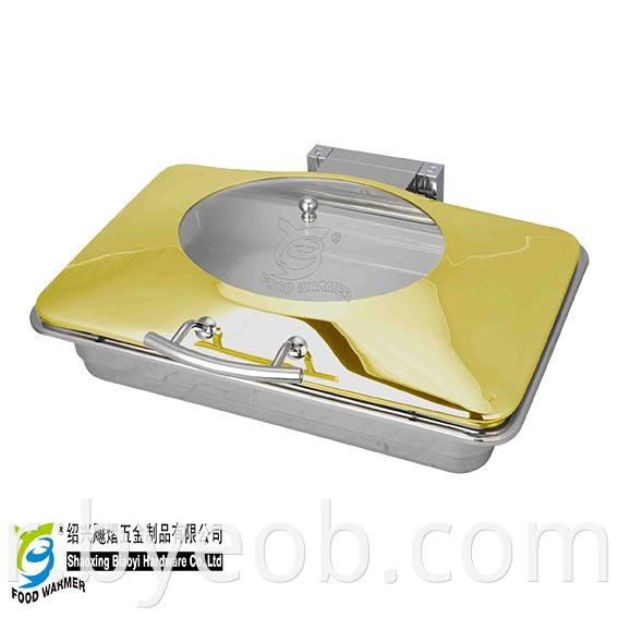 Rectangle Chafing Dish with Spring Legs